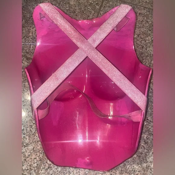 Tom Ford inspired Pink Zendaya Breast Plate - Picture 4 of 12